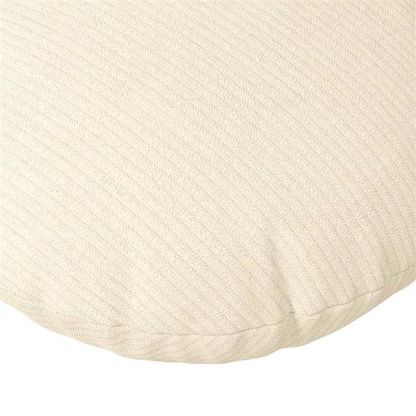 Grote foto vidaxl zitkussens 2 pcs cr me 60 cm katoen stof huis en inrichting woningdecoratie