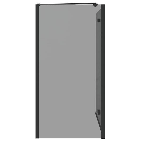 Grote foto vidaxl douche omhulsel zwart 120 x 68 x 130 cm esg glas en aluminium doe het zelf en verbouw sanitair