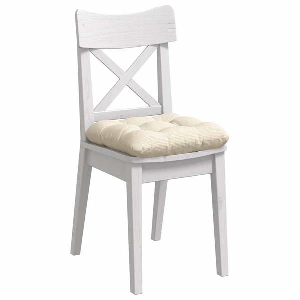 Grote foto vidaxl zitkussens 4 pcs cr me 45 x 45 cm katoen stof huis en inrichting woningdecoratie