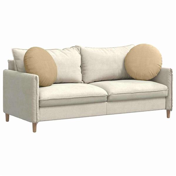 Grote foto vidaxl zitkussens 2 pcs grijs groen 50 cm katoen stof huis en inrichting woningdecoratie