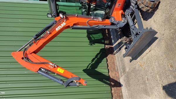 Grote foto atlas ac20 f minigraver 1 94t 2 jaar garantie 3 bakken doe het zelf en verbouw kranen en graafmachines