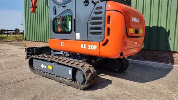 Grote foto atlas ac20 f minigraver 1 94t 2 jaar garantie 3 bakken doe het zelf en verbouw kranen en graafmachines