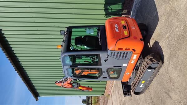 Grote foto atlas ac20 f minigraver 1 94t 2 jaar garantie 3 bakken doe het zelf en verbouw kranen en graafmachines