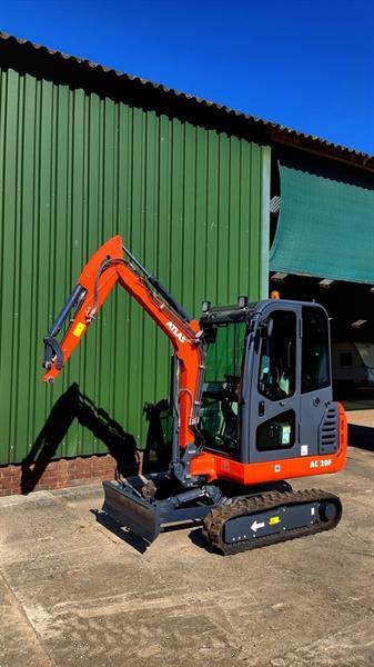 Grote foto atlas ac20 f minigraver 1 94t 2 jaar garantie 3 bakken doe het zelf en verbouw kranen en graafmachines