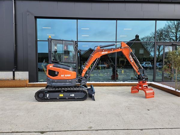 Grote foto atlas ac25uf minikraan binnendraaier doe het zelf en verbouw kranen en graafmachines