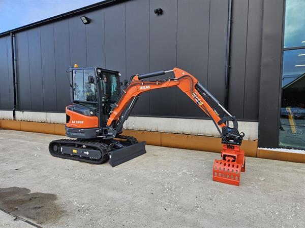 Grote foto atlas ac25uf minikraan binnendraaier doe het zelf en verbouw kranen en graafmachines