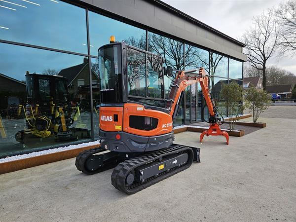 Grote foto atlas ac25uf minikraan binnendraaier doe het zelf en verbouw kranen en graafmachines