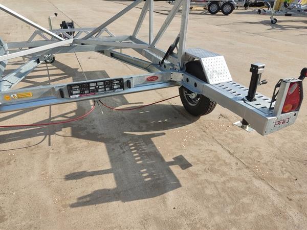 Grote foto haspelwagen ta no kantelbaar enkelasser doe het zelf en verbouw trailers