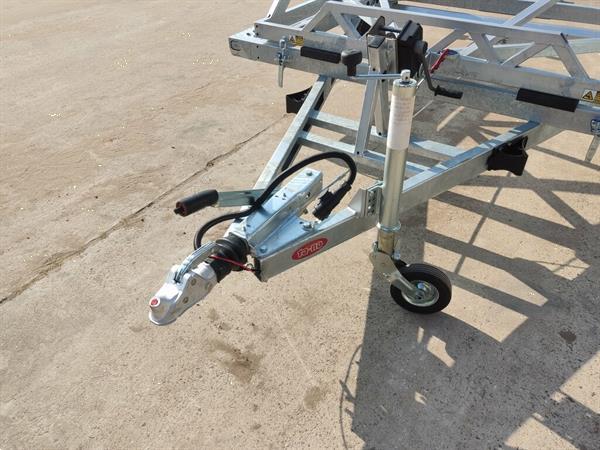 Grote foto haspelwagen ta no kantelbaar enkelasser doe het zelf en verbouw trailers