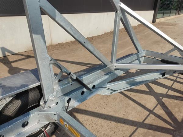 Grote foto haspelwagen ta no kantelbaar enkelasser doe het zelf en verbouw trailers