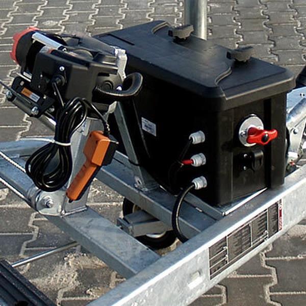 Grote foto haspelwagen ta no kantelbaar tandemasser 2 assen 2700kg 3500kg doe het zelf en verbouw trailers