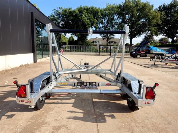 Grote foto haspelwagen ta no kantelbaar tandemasser 2 assen 2700kg 3500kg doe het zelf en verbouw trailers