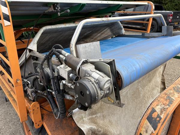 Grote foto ortomec bladgroente oogstmachine agrarisch oogstmachines