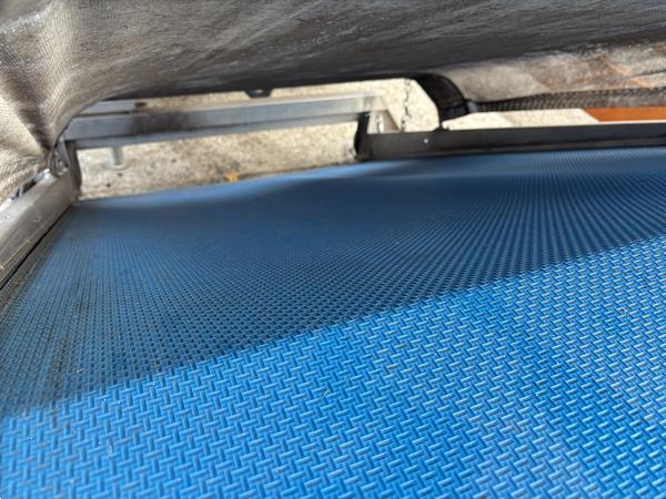 Grote foto ortomec bladgroente oogstmachine agrarisch oogstmachines