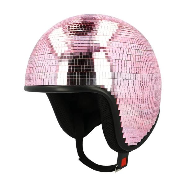 Grote foto disco 70s helm roze verzamelen overige verzamelingen