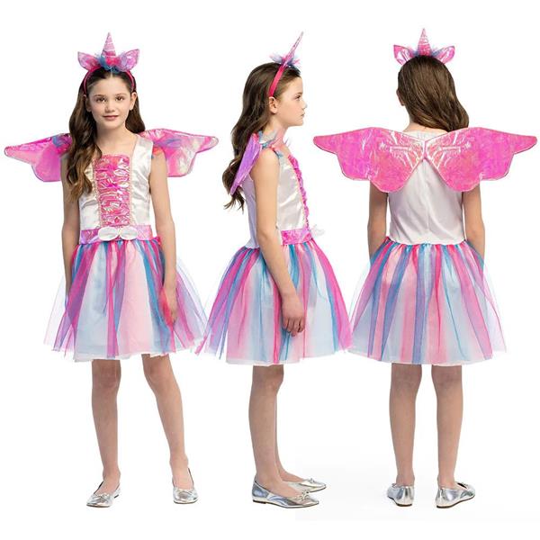 Grote foto unicorn pak gekleurd meisje verzamelen overige verzamelingen