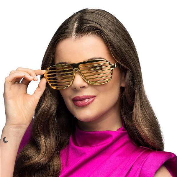 Grote foto gouden bril gestreept verzamelen overige verzamelingen