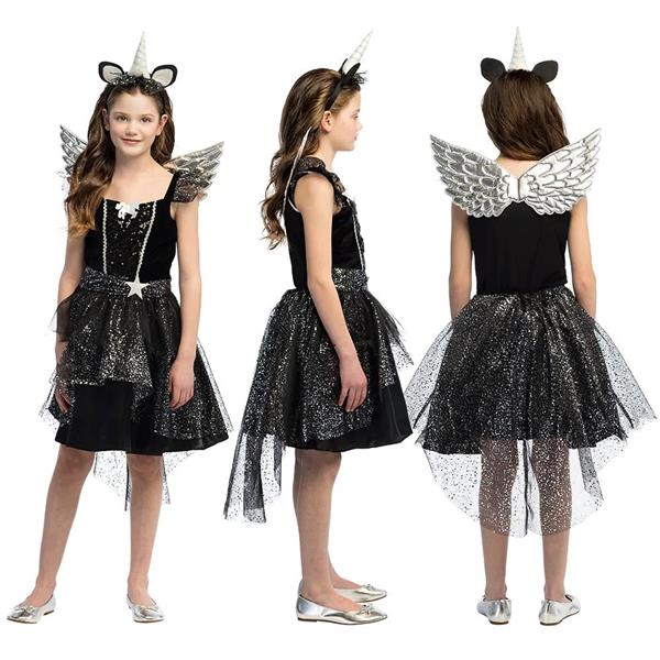 Grote foto unicorn jurk zwart meisje verzamelen overige verzamelingen