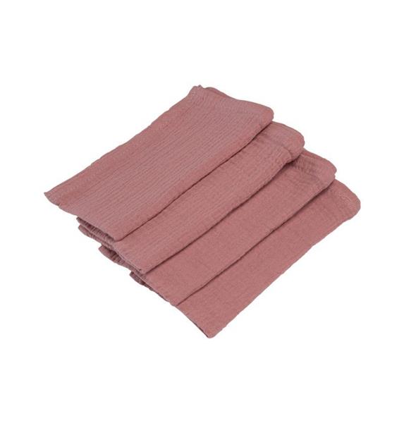 Grote foto roze servetten katoen 40cm 4st verzamelen overige verzamelingen