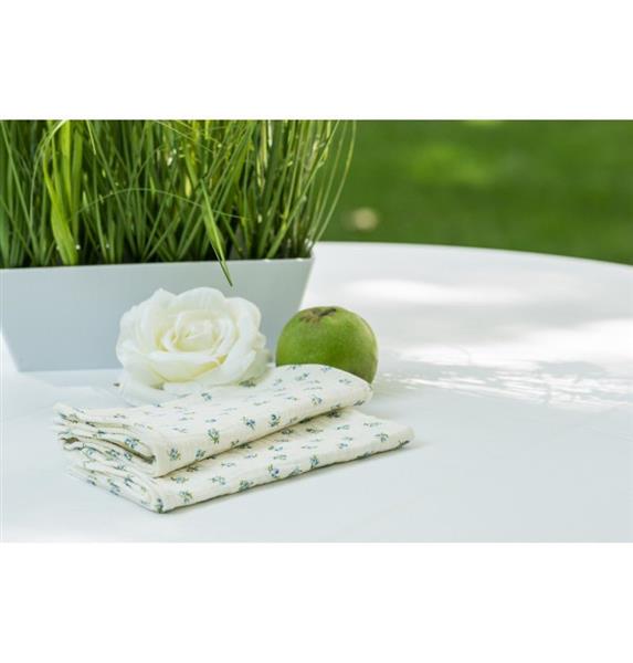 Grote foto bloemen servetten katoen 40cm 4st verzamelen overige verzamelingen