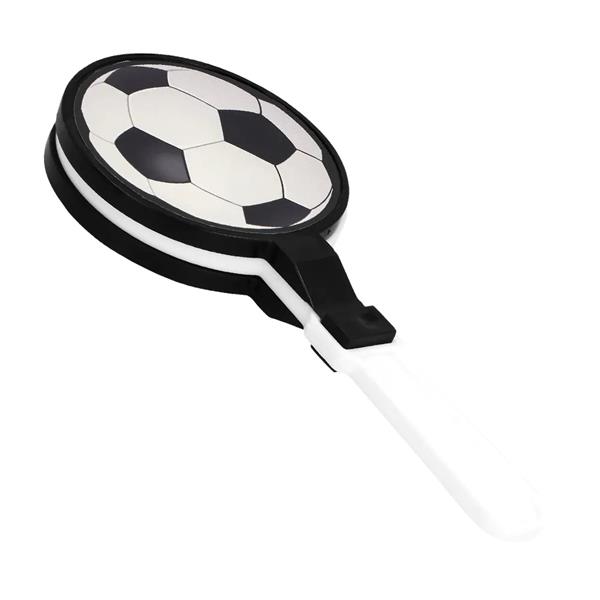 Grote foto voetbal uitdeelcadeautjes handklappers 6st verzamelen overige verzamelingen