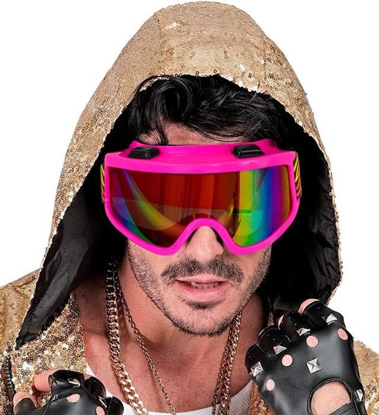 Grote foto roze skibril tijgerprint band verzamelen overige verzamelingen