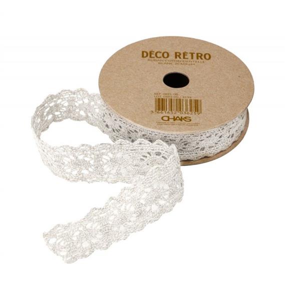 Grote foto kant lint wit 2cm 2m verzamelen overige verzamelingen