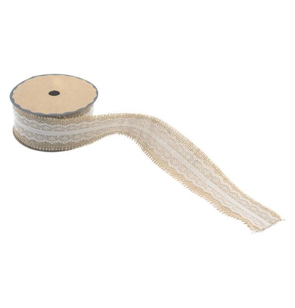 Grote foto kant lint jute 5cm 5m verzamelen overige verzamelingen