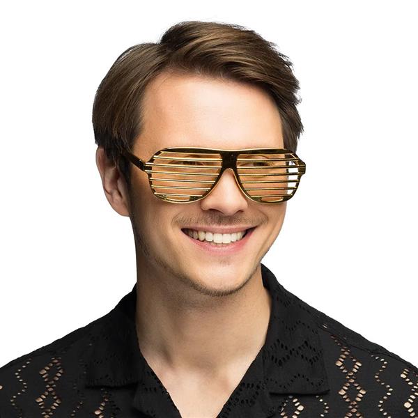 Grote foto gouden bril gestreept verzamelen overige verzamelingen