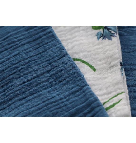 Grote foto donkerblauwe servetten katoen 40cm 4st verzamelen overige verzamelingen