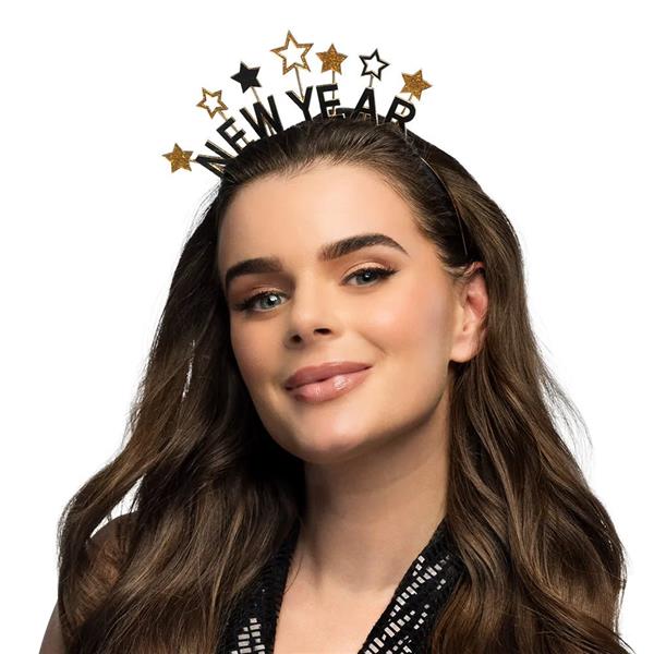 Grote foto happy new year haarband sterren verzamelen overige verzamelingen