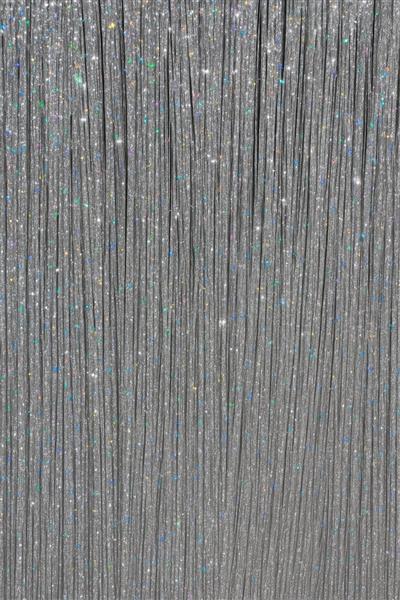 Grote foto zilveren hair extension glitters 50cm 3st verzamelen overige verzamelingen