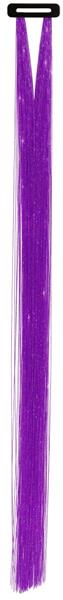 Grote foto paars hair extension glitters 50cm 3st verzamelen overige verzamelingen