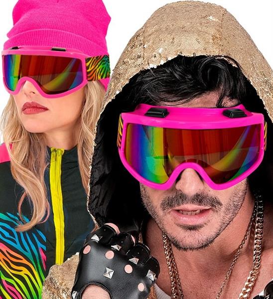 Grote foto roze skibril tijgerprint band verzamelen overige verzamelingen