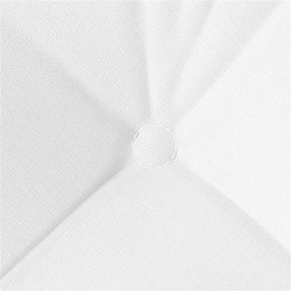 Grote foto vidaxl zitkussens 4 pcs wit 45 x 45 x 12 cm stof huis en inrichting woningdecoratie