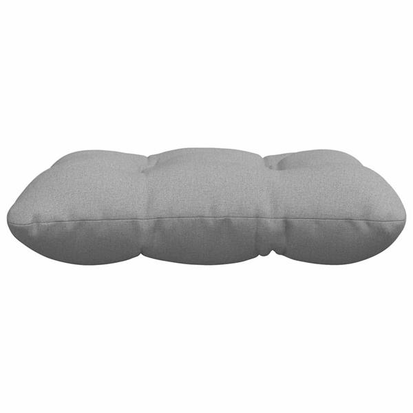 Grote foto vidaxl zitkussens 4 pcs wolkengrijs 40 x 40 x 12 cm stof huis en inrichting woningdecoratie