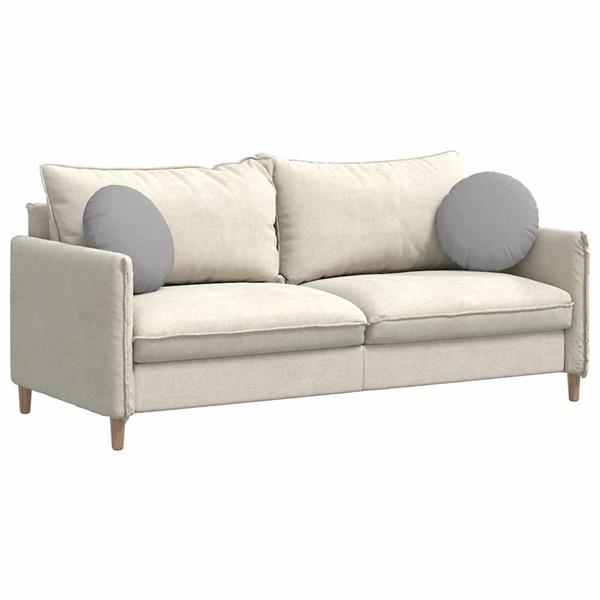 Grote foto vidaxl zitkussens 2 pcs wolkengrijs 40 x 13 cm stof huis en inrichting woningdecoratie