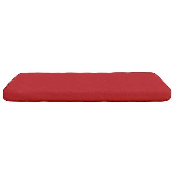 Grote foto vidaxl zitkussens 4 pcs rood 40 x 40 x 3 cm stof huis en inrichting woningdecoratie