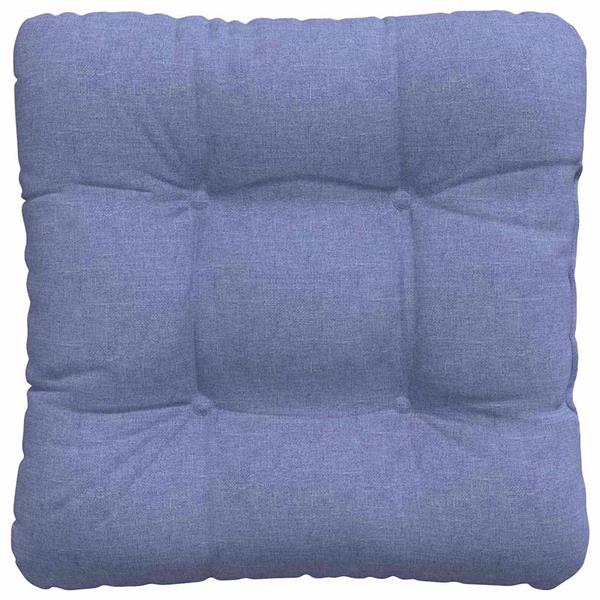 Grote foto vidaxl zitkussens 4 pcs jeans blauw 40 x 40 x 12 cm stof huis en inrichting woningdecoratie