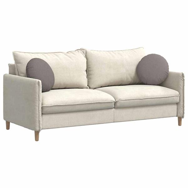 Grote foto vidaxl zitkussens 2 pcs taupe 40 x 13 cm stof huis en inrichting woningdecoratie