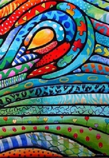 Grote foto kunsthandel gennep fingerprint 3 antiek en kunst modern