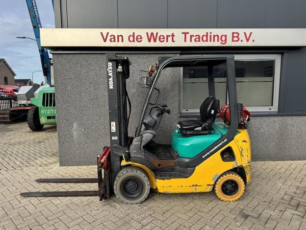 Grote foto komatsu fg15ht 20r duplo 325 sideshift vorkversteller lpg 2006 agrarisch heftrucks