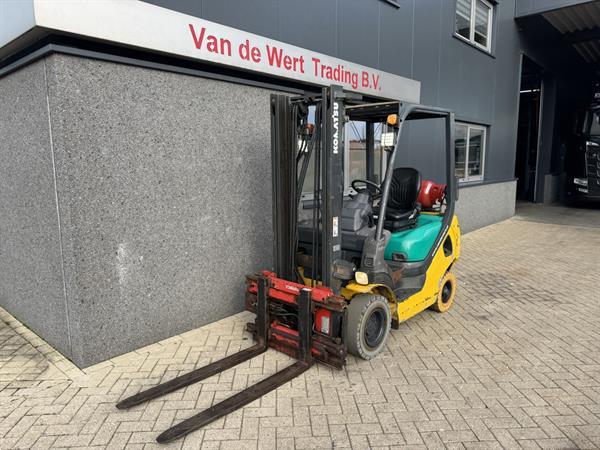 Grote foto komatsu fg15ht 20r duplo 325 sideshift vorkversteller lpg 2006 agrarisch heftrucks