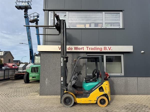 Grote foto komatsu fg15ht 20r duplo 325 sideshift vorkversteller lpg 2006 agrarisch heftrucks