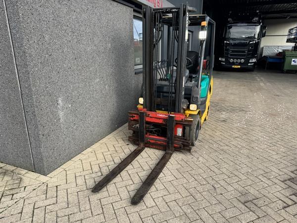 Grote foto komatsu fg15ht 20r duplo 325 sideshift vorkversteller lpg 2006 agrarisch heftrucks