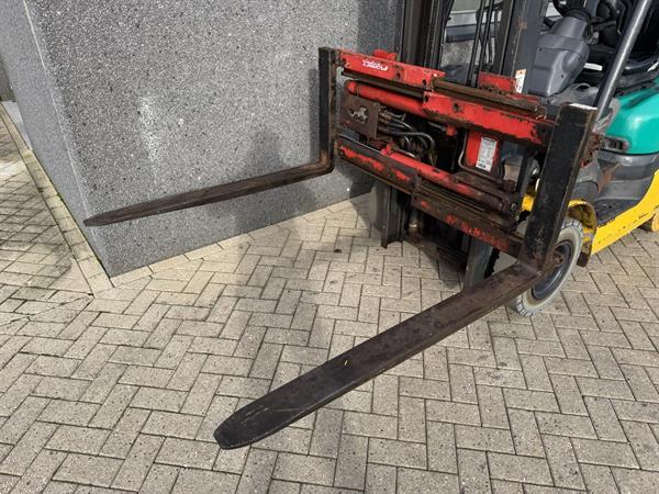 Grote foto komatsu fg15ht 20r duplo 325 sideshift vorkversteller lpg 2006 agrarisch heftrucks