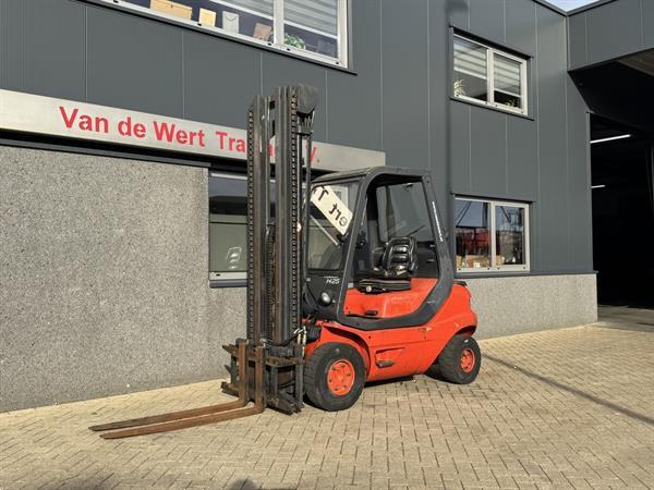 Grote foto linde h25d 02 triplo 640 freelift sideshift 4e functie diesel 1995 agrarisch heftrucks