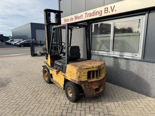 Grote foto hyster h3.00xl duplo 400 3e functie isuzu diesel 1990 agrarisch heftrucks