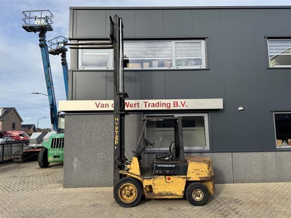 Grote foto hyster h3.00xl duplo 400 3e functie isuzu diesel 1990 agrarisch heftrucks