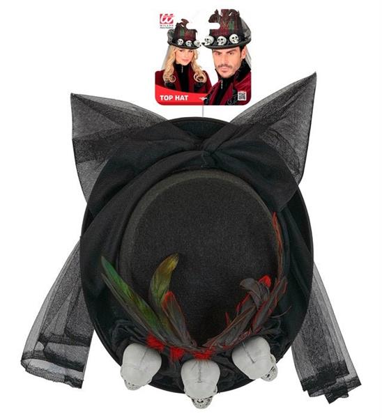 Grote foto halloween hoed hoog met schedels verzamelen overige verzamelingen